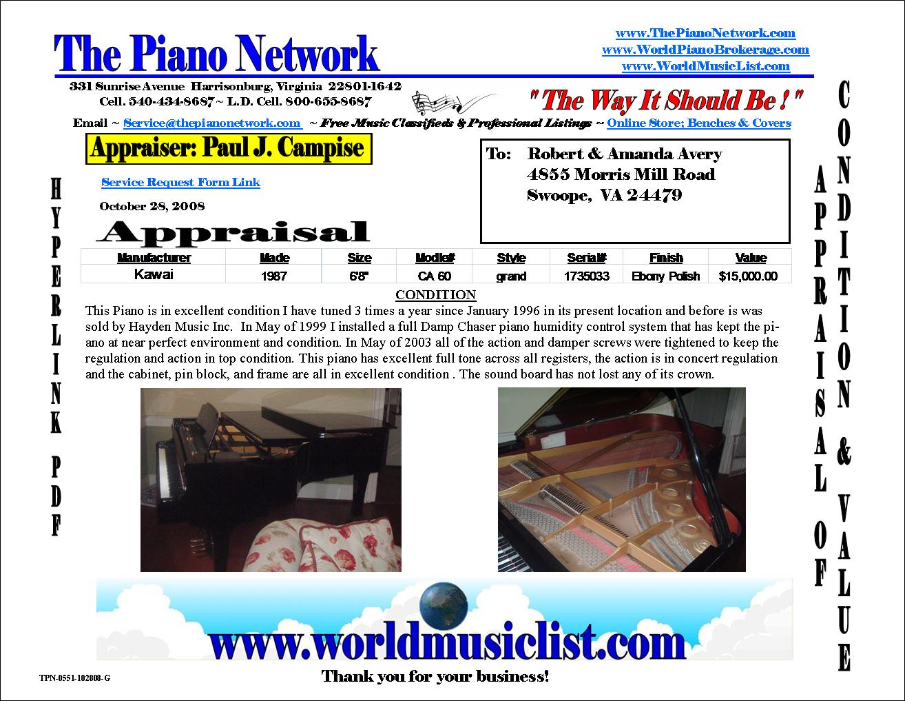 Apprasial Sample